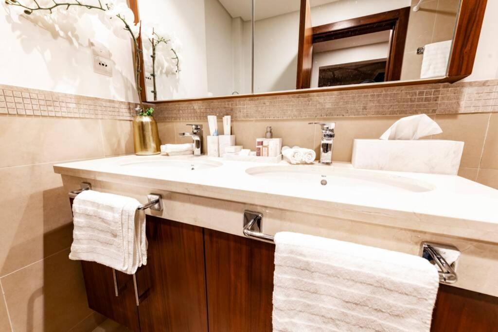 First Class 3Br With Full Burj Khalifa And Fountain View Dubaj Zewnętrze zdjęcie
