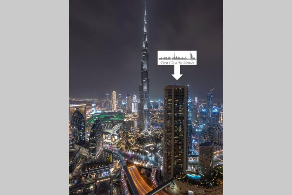 First Class 3Br With Full Burj Khalifa And Fountain View Dubaj Zewnętrze zdjęcie