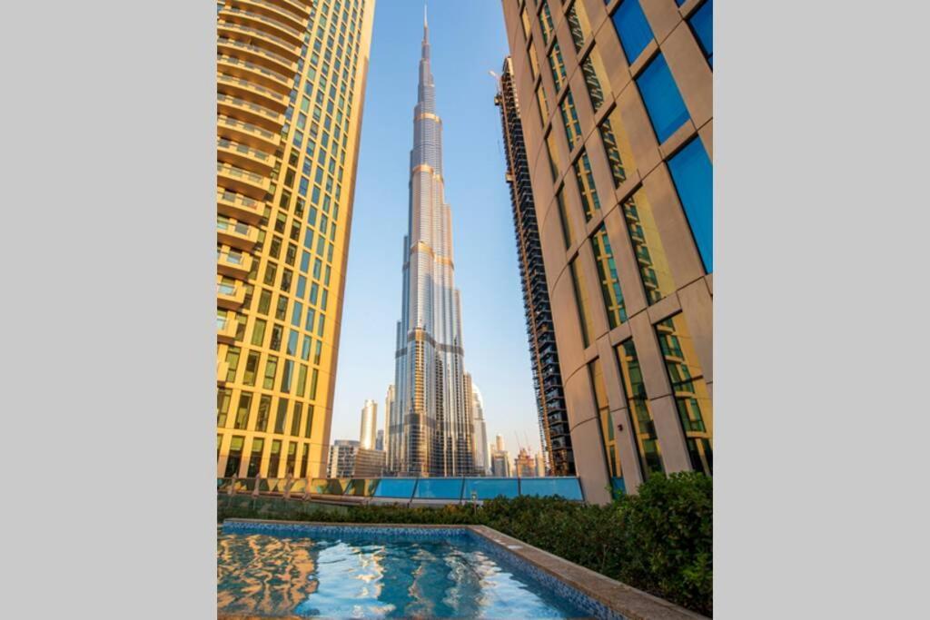 First Class 3Br With Full Burj Khalifa And Fountain View Dubaj Zewnętrze zdjęcie